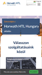 Mobile Screenshot of horwathhtl.hu